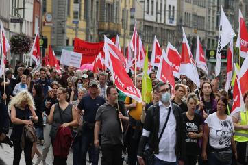 В Германии прошла акция против роста цен